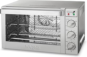 Waring Convection Oven with Half-Size Pan Capacity | Half-Size Pan Capacity, 4 Cooking Functions, for Commercial Kitchens & Restaurants, NSF Certified