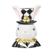 10 Strawberry Street Bunny Noir / 52 Ounces / 52.0 fluid_ounces Cookie Jars