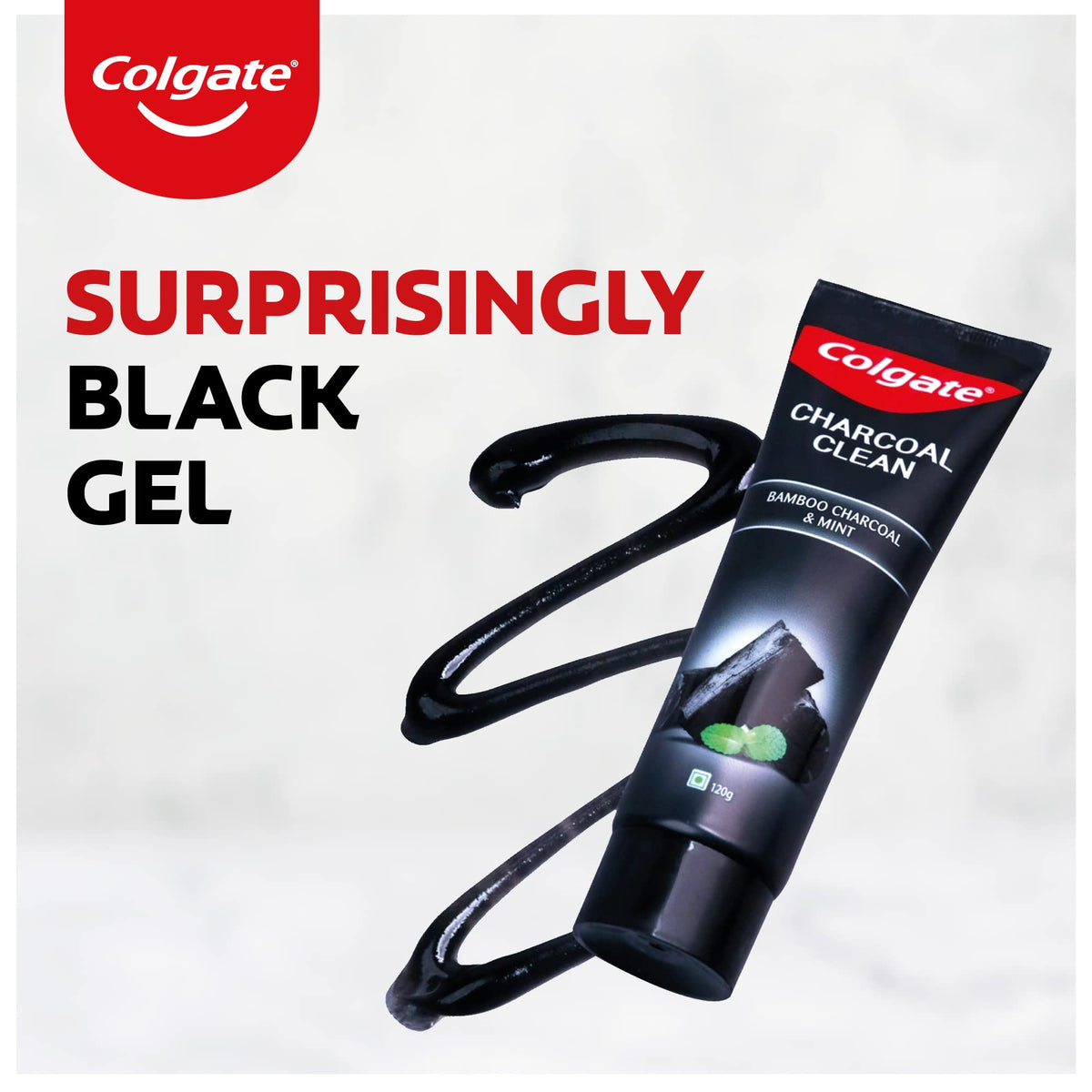 Charcoal Clean Black Gel Toothpaste by Colgate – 12.6 Ounce (Pack of 1), Model CPPYCOM01