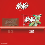 DUOS Dark Chocolate Mint Wafer King Size by Kit Kat – 3 Ounce (Pack of 24), Pack of 24, Model 20034000318258