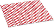 Bagcraft Papercon Grease-Resistant Paper Wrap/Liners, 12 x 12, Red Check - (5 pack / 1000 sheets per box)