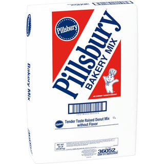 Yeast-Raised Tender Taste Plain Donut Mix by Pillsbury – Commercial Grade