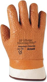 Ansell 012-23-173-10 Vinyl Gloves44; 1044; Orange