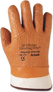 Ansell 012-23-173-10 Vinyl Gloves44; 1044; Orange