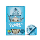 Liquid Science Citrus Berry Collagen Protein Drink Mix Pods by Java House – 1 Count (Pack of 12), Light Blue