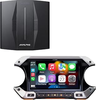 Alpine i509-WRA-JL 9-Inch Multimedia Receiver18-Up Wrangler 20-Up Gladiator & PXE-C80-88 OPTIM8 8-Channel Hi-Res DSP Amp Bundle