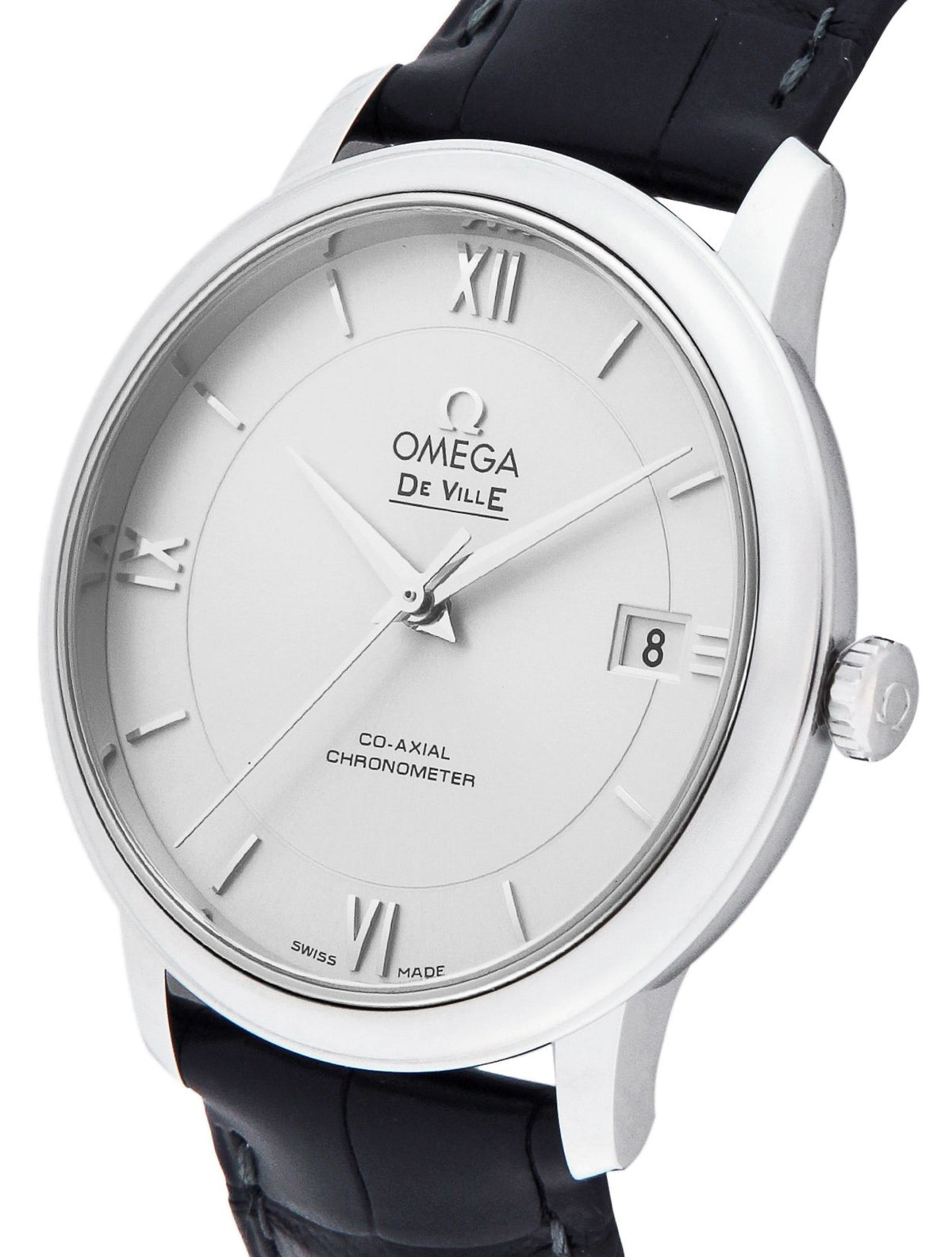 DeVille Stainless Steel Automatic Men's Watch by Omega – Model 424.13.40.20.02.001