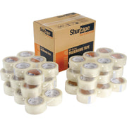 HP 200 1.9 Mil Carton Sealing Tape by Shurtape – Medium, Polypropylene, Clear, Pack of 36, Model 207149