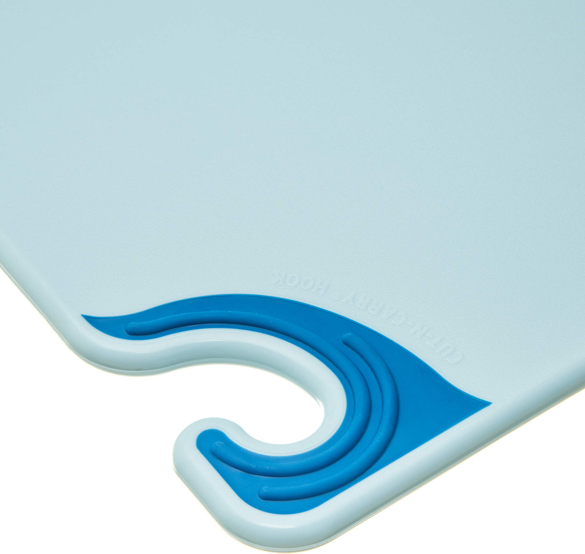 San Jamar Saf-T-Grip Plastic Cutting Board with Safety Hook by Carlisle FoodService Products – 24"L x 18"W, Plastic, Assorted, Model CBG1520KC