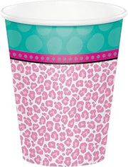 Creative Converting 317280 96 Count 9 oz Hot/Cold Paper Cups, Sparkle Spa Party!