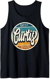 Mens Best Curtis Ever - Curtis Birthday Name Tank Top