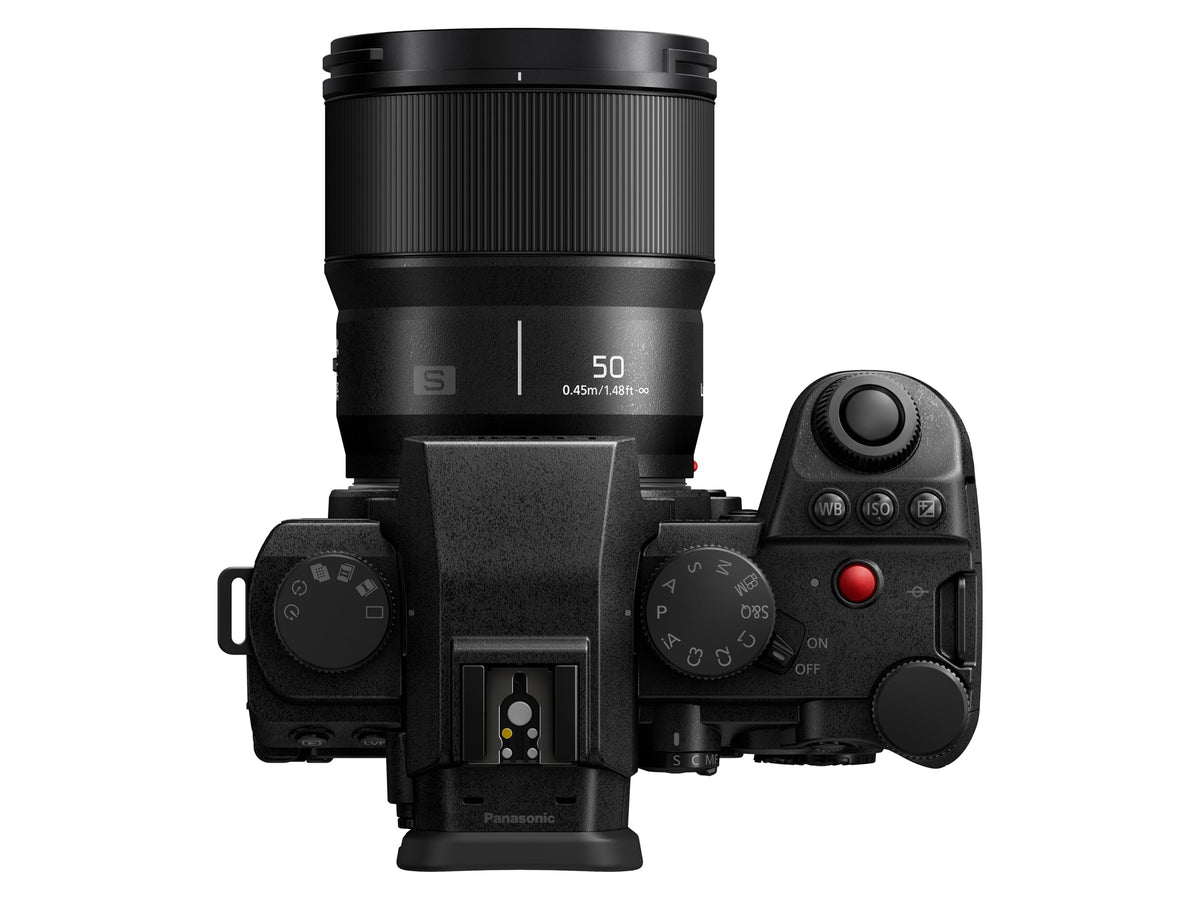 Panasonic w/ 20-60mm & 50mm / Black-9 / Full-Size Mirrorless Cameras