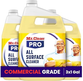 Mr. Clean PRO All Surface Cleaner Refills, Commercial Use (1 gal, 3 pack)