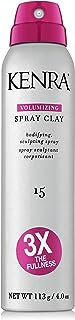 Kenra Volumizing Spray Clay 15 | Bodifying, Fullness Spray | 3X The Fullness | Medium Hold | Provides Texture & Volume With A Long-Lasting Finish | All Hair Types