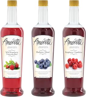 Amoretti Berry Syrups 3 Pack