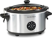 Hamilton Beach 7 Quart Stay or Go Portable Programmable Slow Cooker