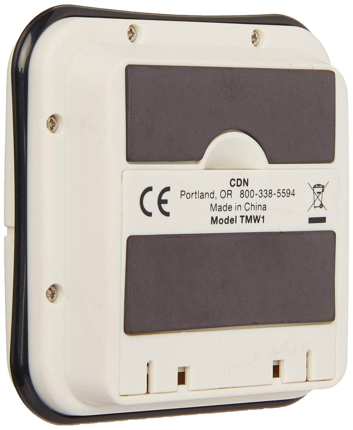 Waterproof Kitchen Timer | Big Digital Display | 90-Second Loud Alarm with Flashing Light | Shatterproof & Steamproof | Magnet & Stand Mount | Ideal for Chefs | TMW by CDN – Model