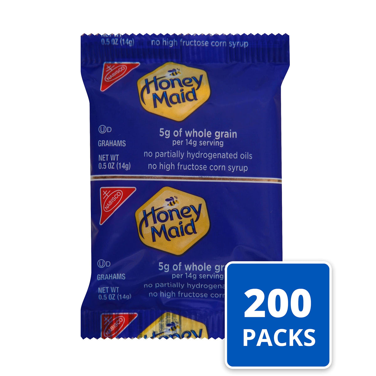 Honey Maid 0.5 Ounce (Pack of 200) / Blue / 200 Graham Crackers
