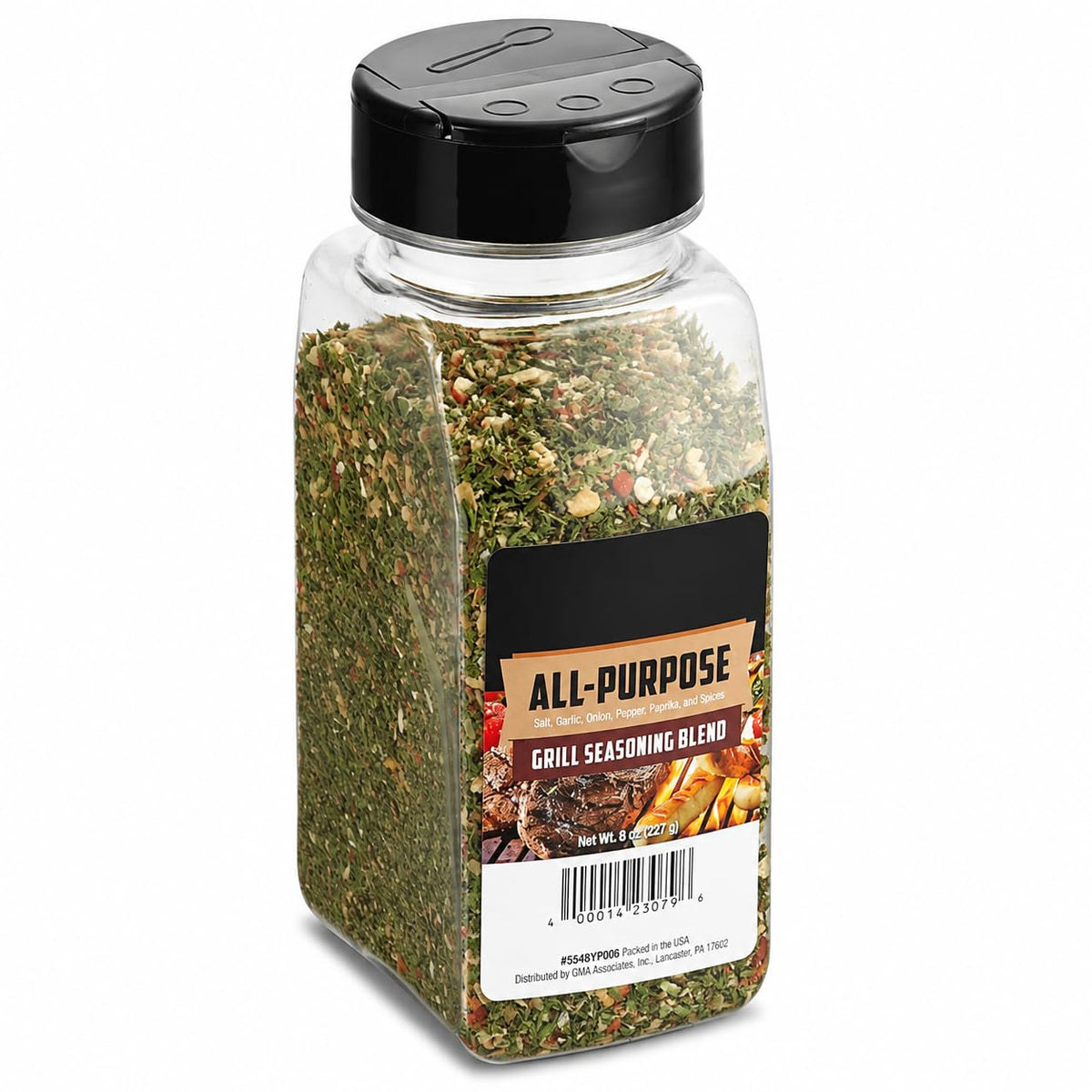 Glownary All-Purpose BBQ Seasoning Blend – 8 oz, Montreal-Style Spice Mix for Grilling, Smoking and Barbecue