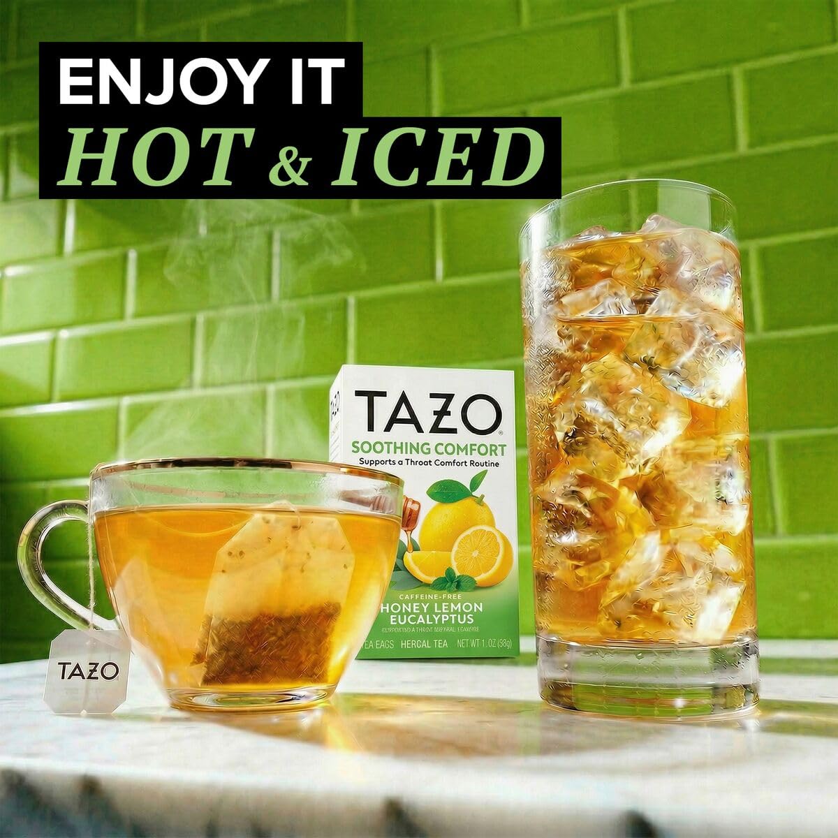 TAZO Lemon / 16 Count (Pack of 1) / 1 Herbal