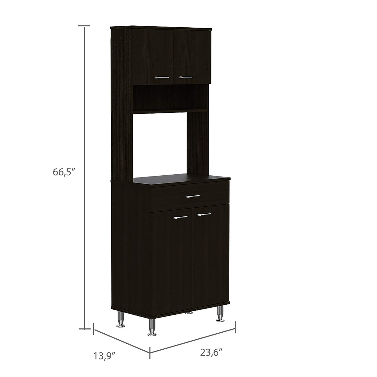 FM FURNITURE Black Wengue / Modern Pantries