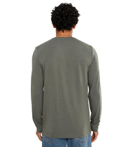 Cloud Crew Long Sleeve by TravisMathew – Medium, 48.5% cotton, Dark Olive, Model A46609