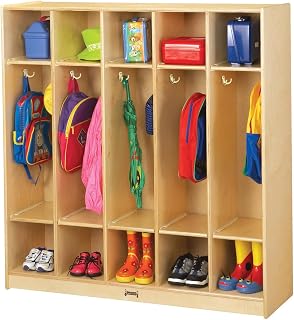 Jonti-Craft 5 Section Coat Locker