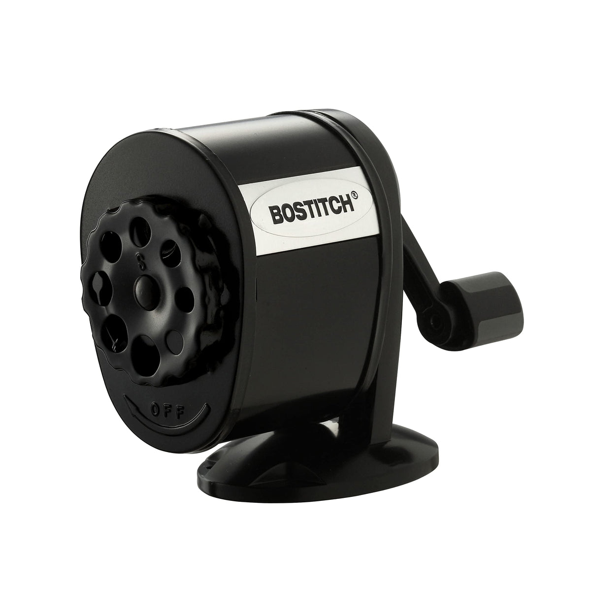 Bostitch 2.68"D x 5.5"W x 4.33"H / Black / Wall Mount Sharpener Pencil Sharpeners