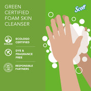 Scott Professional Green Certified Foam Hand Soap – 2 Refills, 1.5 L (11285)