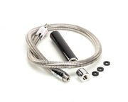 Replacment Pre-Rinse Hose by Fisher – 1-(Pack), Brass, Black, Model 2918