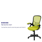 Flash Furniture Green / Set of 1 / Contemporary Home Office Desk Chairs