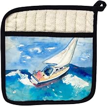 Betsy Drake PT257 Sailboat Pot Holder
