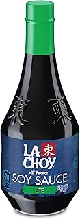 La Choy Lite Soy Sauce, 10 Ounce Bottle, 12 Pack