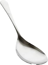 Thunder Group 10" stainless steel multi serving spoon, comes in each