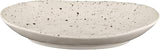 Elite Global Solutions D1181OV-CC Oval Plate, 11" x 8 3/8" x 1 1/2" h., Melamine, Chocolate Chip (Pack of 6) | Dishwasher safe, Shatterproof, Restaurant service, Great for Entrees, Salads, Desserts and Appetizers