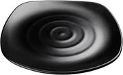 Winco Ardesia 13-3/4" Black Square Melamine Plates (12pcs)