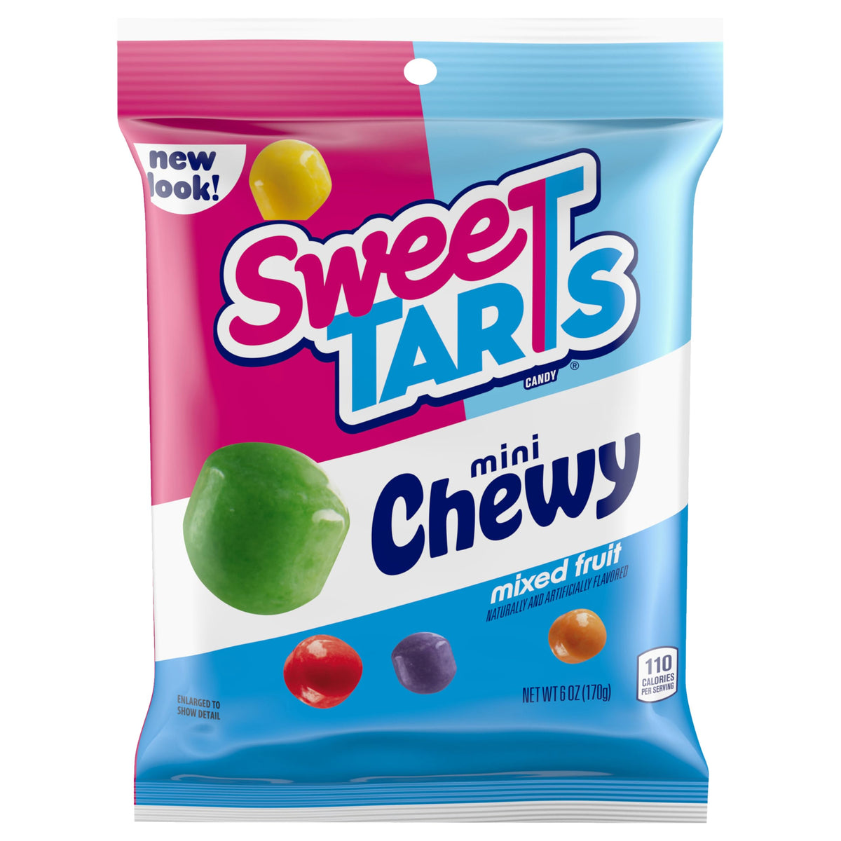Mini Chewy by SweeTARTS – 6 Ounce (Pack of 1), Orange, Model SW-2288