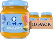 Gerber Stage 2 Mango Guava Baby Food, 4 Oz, 10 Pack