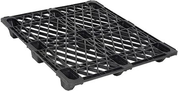 48x40 Plastic Nestable Shipping Pallet 2200 Lb. Capacity, Lot of 39