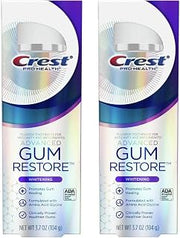 Crest Pro Health Gum Restore Advanced Whitening Toothpaste, 3.7 Oz (104g) - Pack of 2
