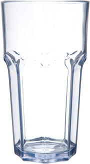 Louis Tall Tumbler for Restaurants by Carlisle FoodService Products – 22 Ounces, SAN, Clear, Pack of 24, Model 582207