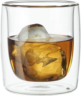 ZWILLING Sorrento 2-pc Double-Wall Tumbler Glass Set, 9-oz, 266ml, Clear