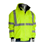 ANSI Class 3 Value 2-in-1 Bomber Jacket by Pip – Orange, Model 333-1762-OR/M