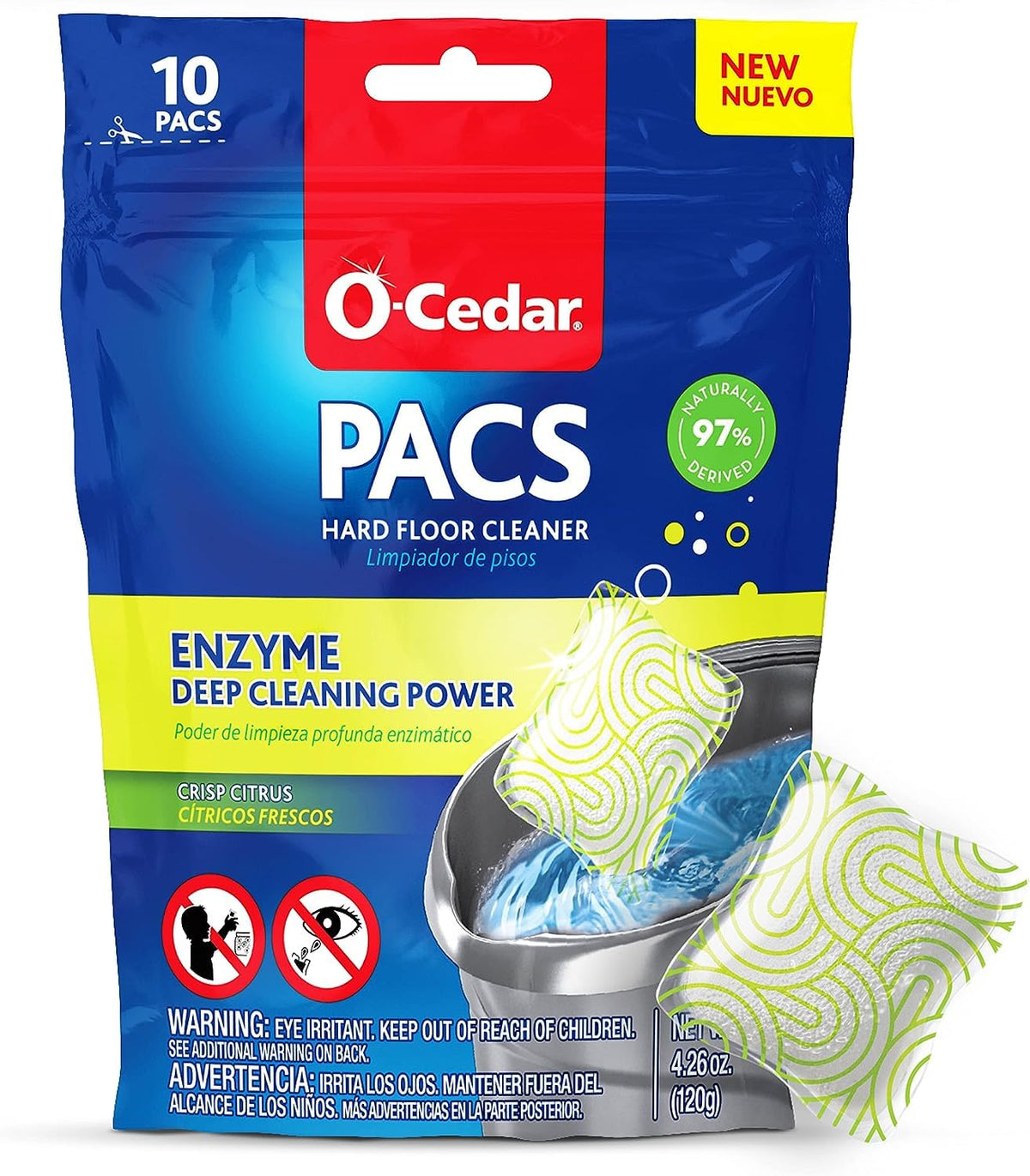 O-Cedar 2 RC Refills + 2 PACS / 4 Count (Pack of 1) / 1 Replacement Mop Pads