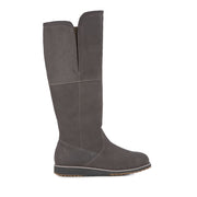 Women's Quin Hi Charcoal 8 M by EMU – 8, Suede, Charcoal, Model 9330071615737