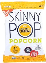 Aged White Cheddar Popcorn by SkinnyPop – 4.4 Ounce (Pack of 12), Plastic, No Color, Pack of 12, Model 859661006001