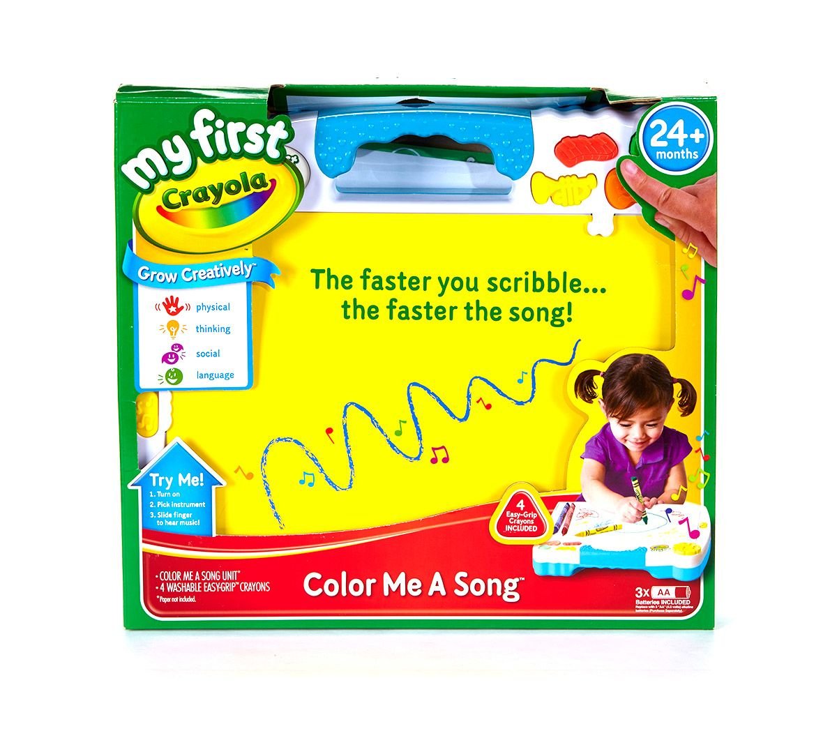 My First Color Me a Song by Crayola – Small, CRAYONS, Multi, Model 81-1364