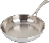 Oster Cuisine 89464.01 Derrick 9.5 Inch Stainless Steel Frying Pan, Silver