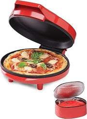 Betty Crocker 8-Inch Travel Pizza Maker Plus, 760W, BC-4959CR, Red