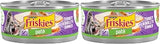Friskies Purina Wet Cat Food Pate Turkey and Giblets Dinner - 5.5 oz. Cans (Pack of 48)